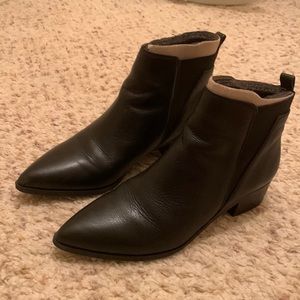 Marc Fisher point ankle boots